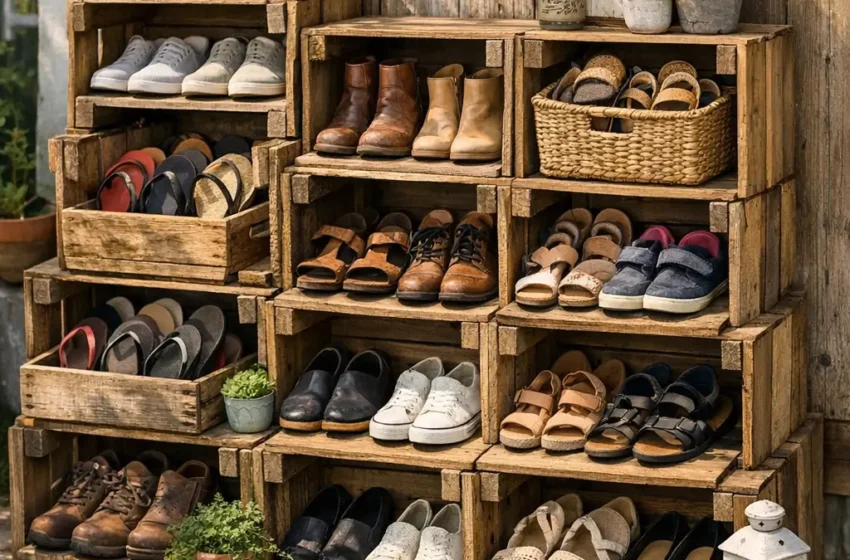  10 Smart Outdoor Shoe Storage Ideas That Save Space