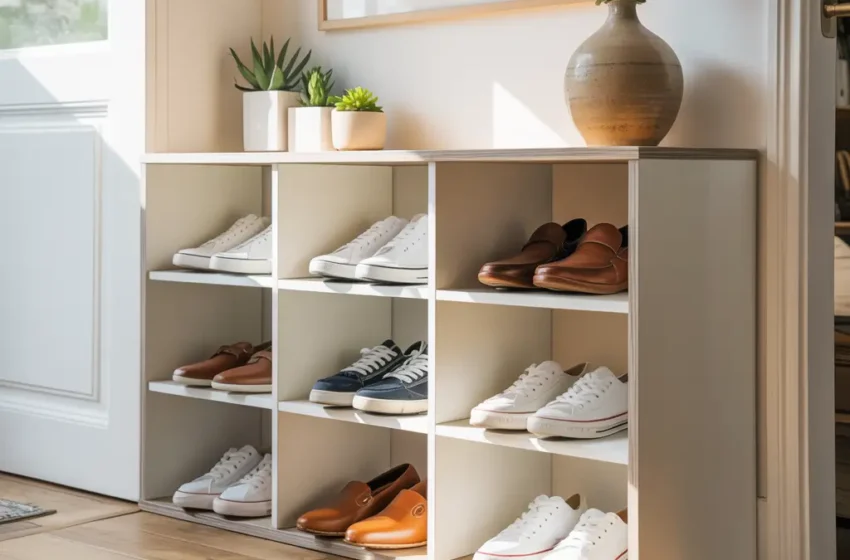  10 Sleek Entrance Shoe Storage Ideas Modern and Organized
