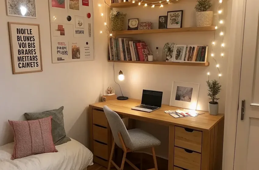  10 Dreamy Cozy Study Room Ideas and Soft Lighting