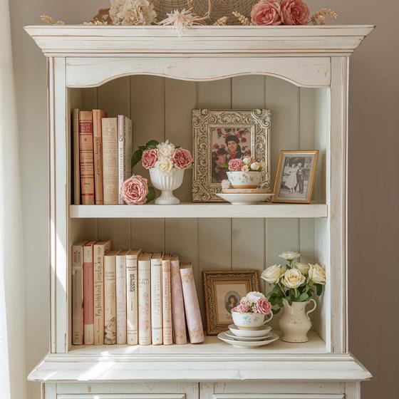  15 Aesthetic Vintage Bookshelf Ideas for Warm Interiors