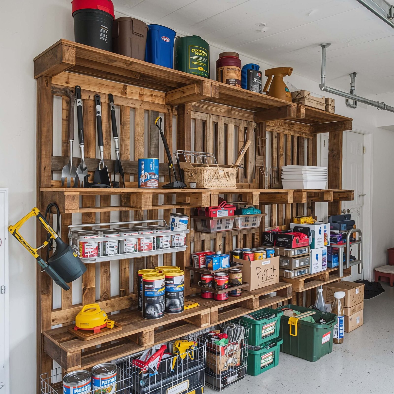 10 Brilliant DIY Garage Storage Ideas and Space-Saving Hacks