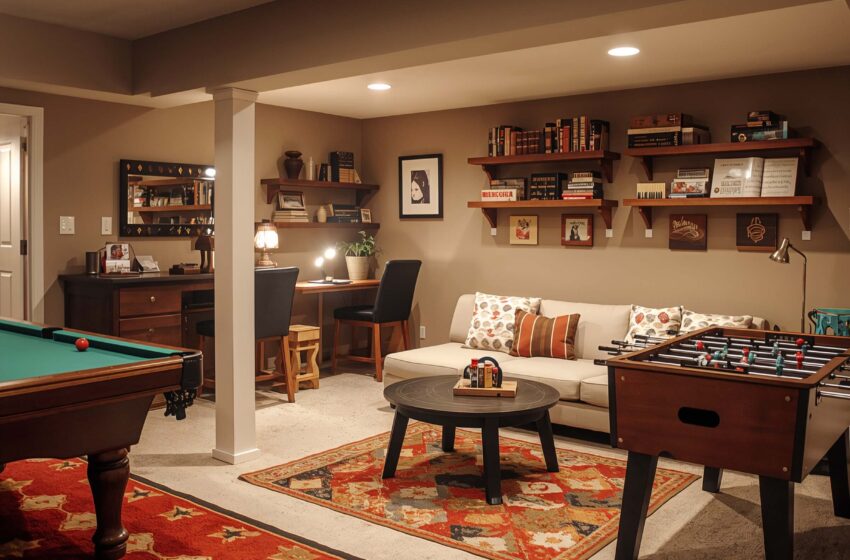  10 Brilliant Basement Remodel Ideas and Functional Spaces