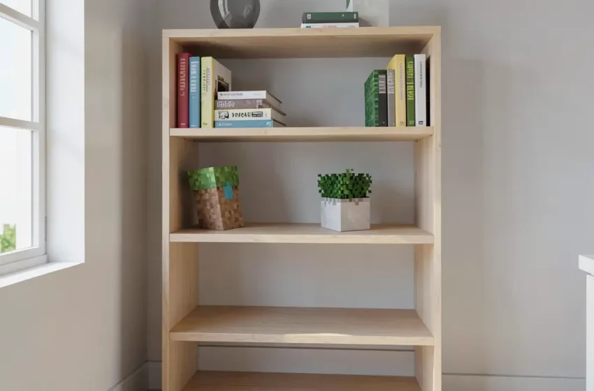  10 Magical Minecraft Bookshelf Ideas for Enchanting Rooms