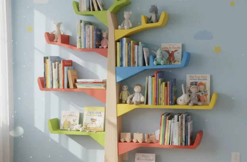  10 Whimsical Tree Bookshelf Ideas for Cozy Corners