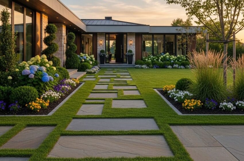  10 Amazing Front Yard Garden Design Ideas for Dream Homes