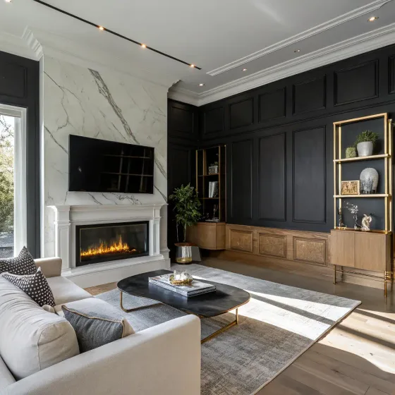  10 Modern Fireplace Decor With TV Ideas That Feel Luxurious