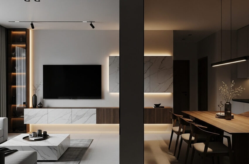  10 Elegant Partition Design Living Rooms Ideas for Stylish Interiors