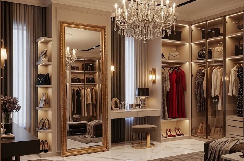  10 Luxury Dressing Room Mirror Ideas for Glam Look