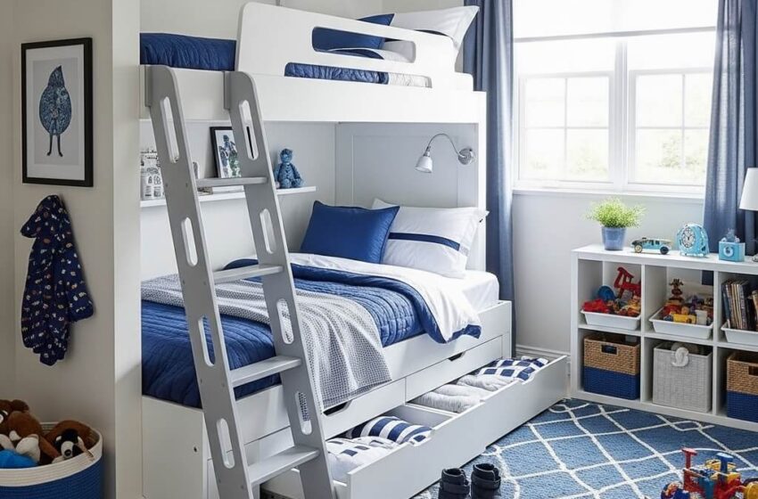  10 Genius Tiny Boys Bedroom Ideas for Organized Living