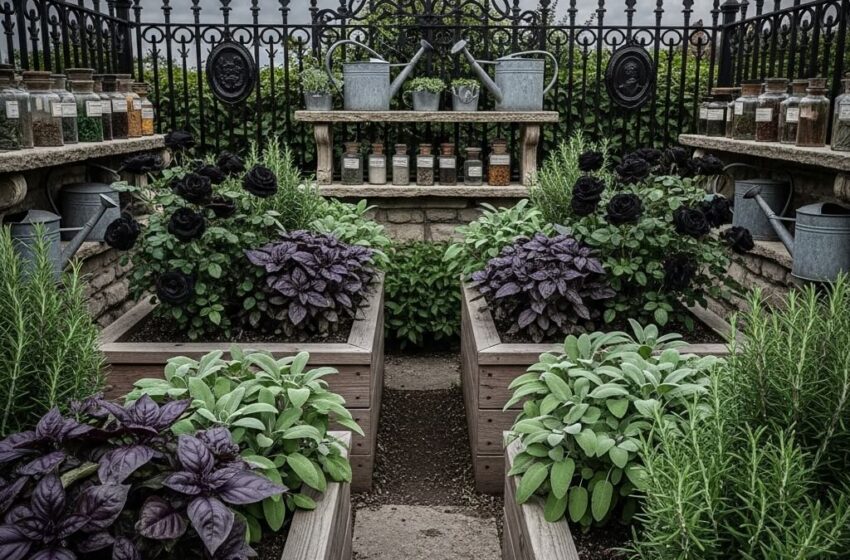  10 Magical Witch Garden Design Ideas for Enchanted Vibes