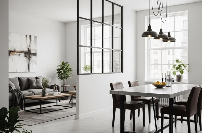  10 Creative Half Partition Design Ideas for Small Spaces