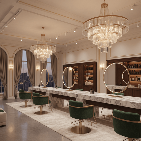  10 Luxurious Hair Salon Interior Design Ideas for Glamorous Touch