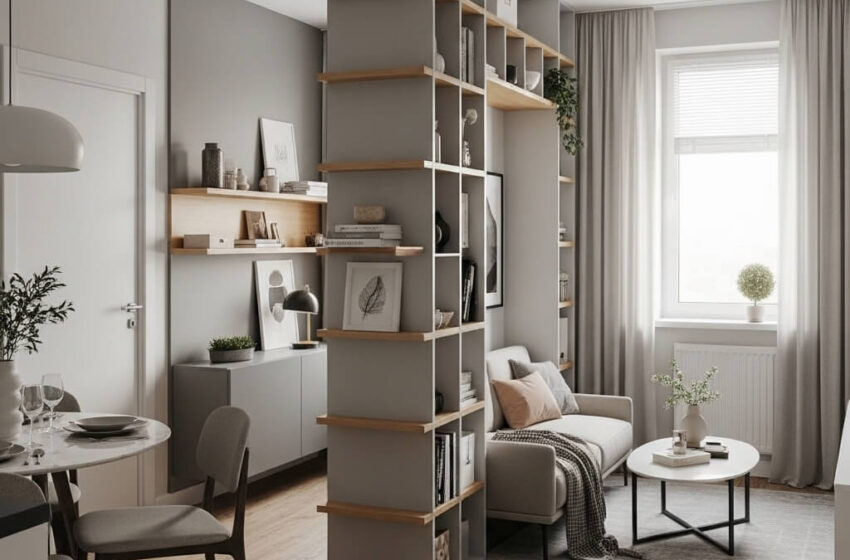  10 Clever Small Partition Design Ideas for Tiny Spaces
