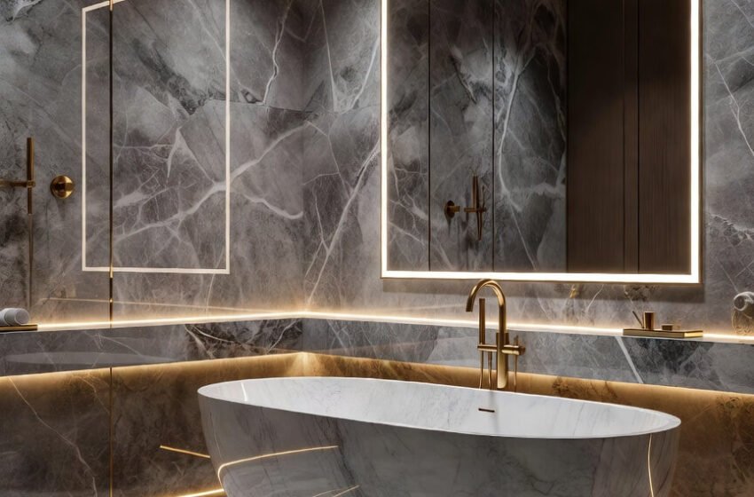  10 Elegant Yellow and Grey Bathroom Styles for Luxury Look