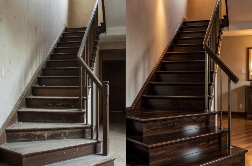  10 Cheap DIY Stairs Makeover Ideas That Look Luxurious