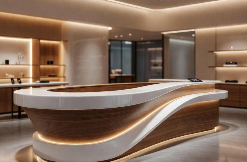  10 Trendy Shop Counter Design Modern Ideas for Smart Layouts
