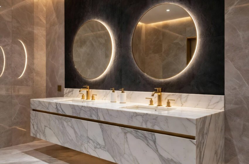  10 Luxurious Basin Counter Design Ideas for Modern Homes