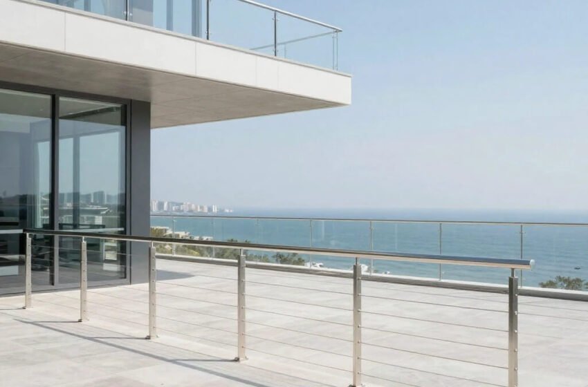  10 Stylish Terrace Railing Design Ideas for Outdoor Spaces