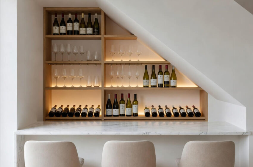  10 Gorgeous Bar Under Stairs Ideas for Home Upgrade