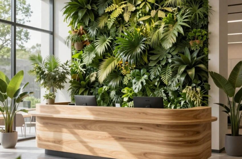  10 Elegant Reception Counter Design Ideas for Stylish Interiors