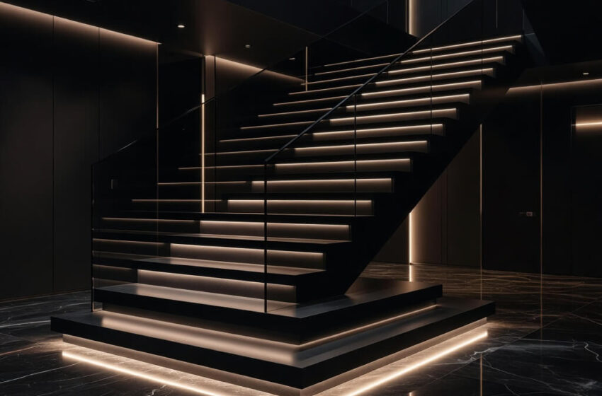  10 Trendy Black Stairs Ideas for Minimal Home Aesthetics