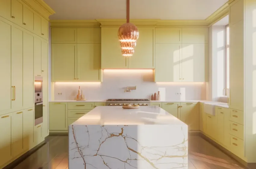  10 Dreamy Pastel Yellow Kitchen Ideas for Soft Aesthetic Look