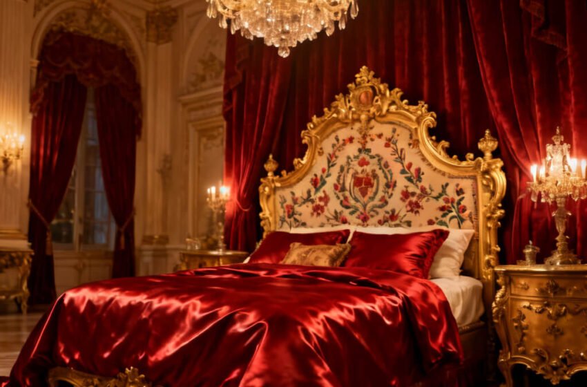  10 Lovely Red Bedroom Aesthetic Ideas Soft Romantic Glow