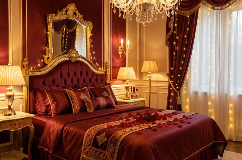  10 Dreamy Dark Red Bedroom Aesthetic Ideas Soft Cozy Inspiration