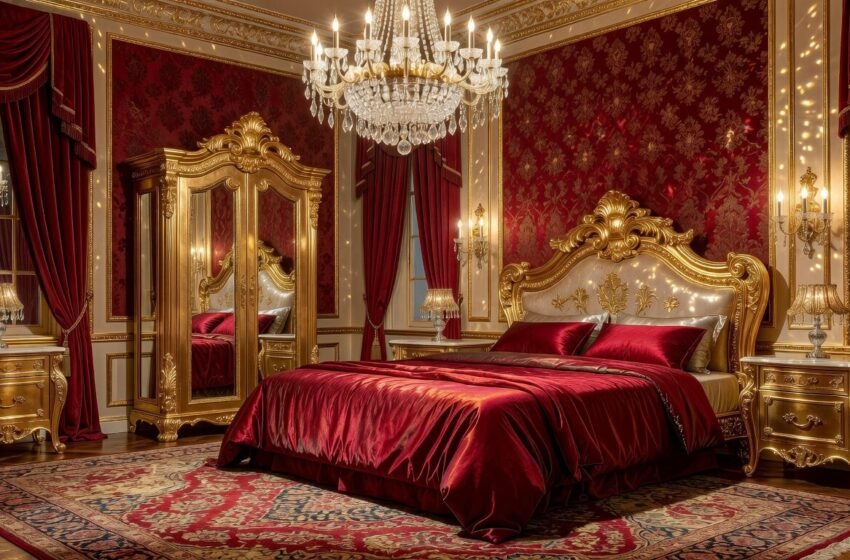  10 Beautiful Deep Red Bedroom Ideas for Cozy Elegance