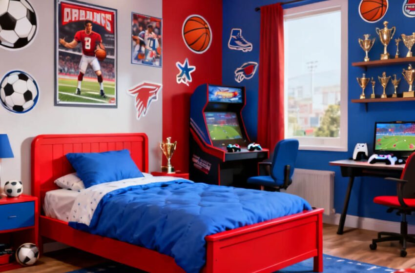  10 Brilliant Red Kids Bedroom Ideas for Small Room Styling