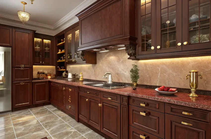  10 Breathtaking Red Granite Kitchen Ideas Bold Home Decor