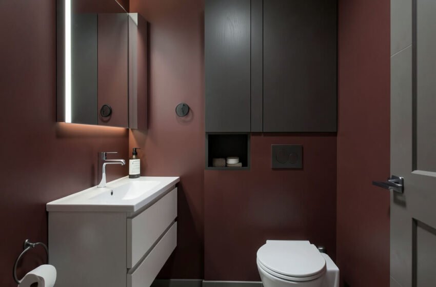  10 Dreamy Dark Red Bathroom Ideas Soft Moody Luxury
