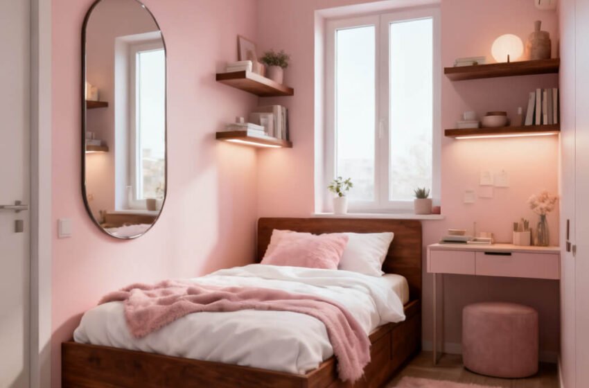  10 Aesthetic Pink and Brown Bedroom Ideas Room Glow