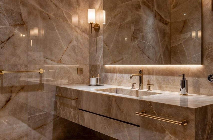  10 Inspiring Light Brown Bathroom Ideas for Calm Spaces