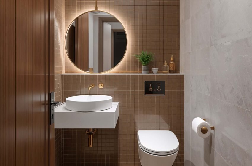  10 Luxury Brown and Gold Bathroom Ideas Hotel Vibe