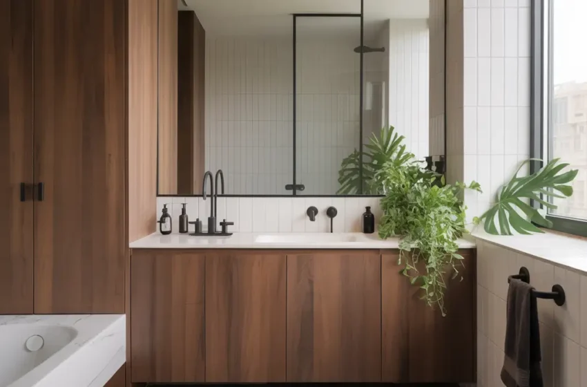  10 Fresh Brown Cabinets Bathroom Ideas for Modern Refresh