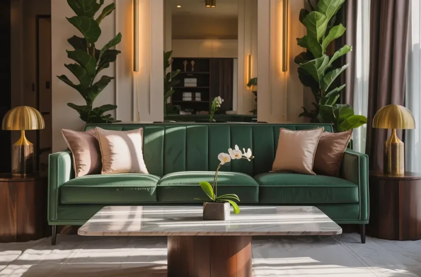 10 Fresh Brown and Green Living Room Ideas Simple Cozy Design