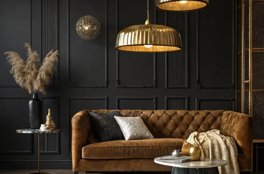 10 Perfect Black and Brown Living Room Ideas for Modern Living