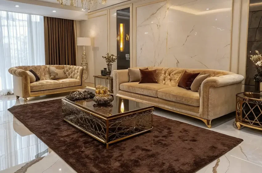  10 Gorgeous Brown Rug Living Room Ideas for Modern Homes