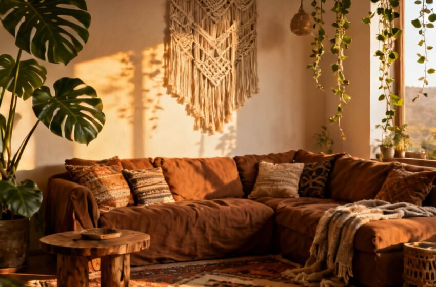  10 Dreamy Brown Sectional Living Room Ideas for Cozy Living Rooms
