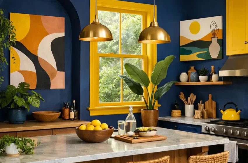  10 Stunning Blue and Yellow Kitchen Ideas for a Fresh Look