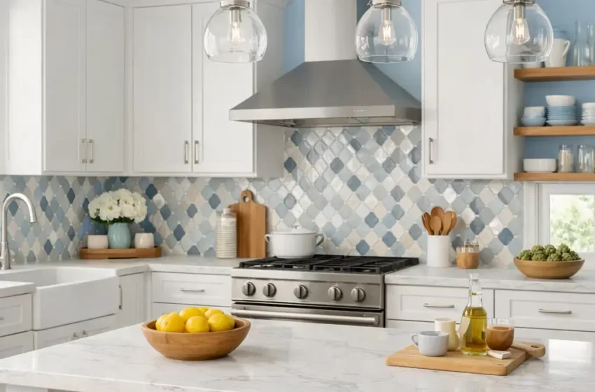  10 Stunning Light Blue Kitchen Wall Ideas to Transform Your Space