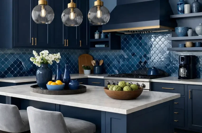  10 Stunning Dark Blue Cabinet Ideas for Your Dream Kitchen