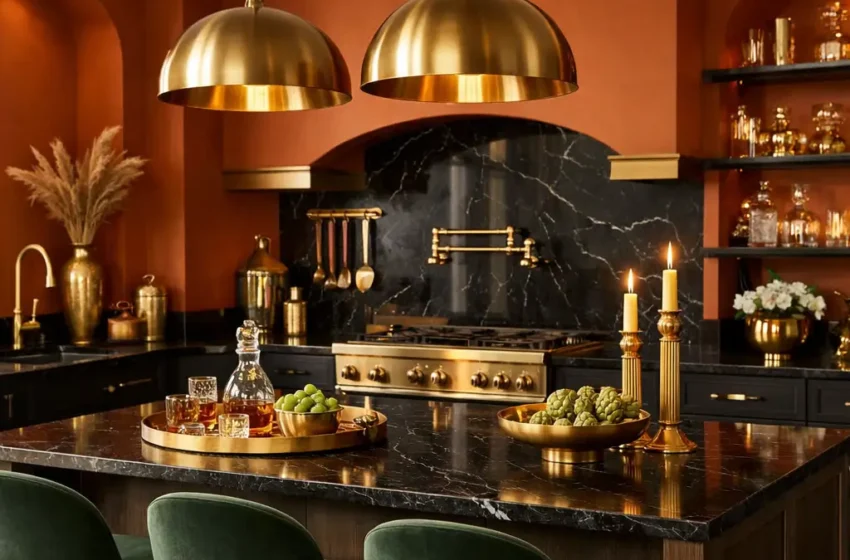  10 Stunning Orange Kitchen Wall Ideas to Brighten Your Space