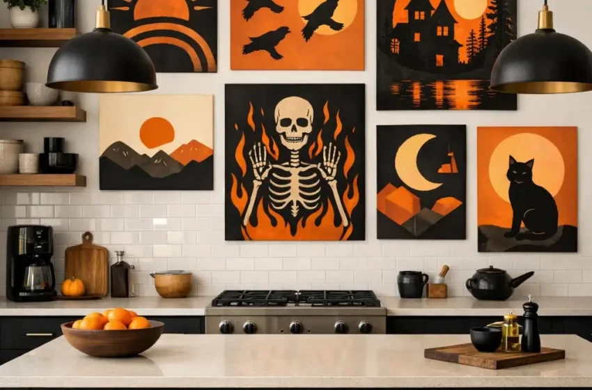  10 Stunning Orange and Black Kitchen Ideas to Inspire Your Home Decor