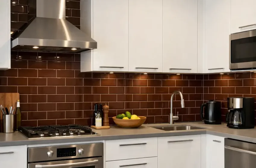  10 Stunning Brown Backsplash Kitchen Ideas to Transform Your Space