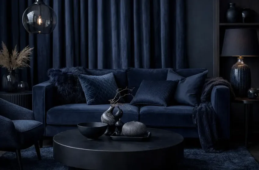  10 Stunning Dark Blue Living Room Ideas for a Chic Makeover