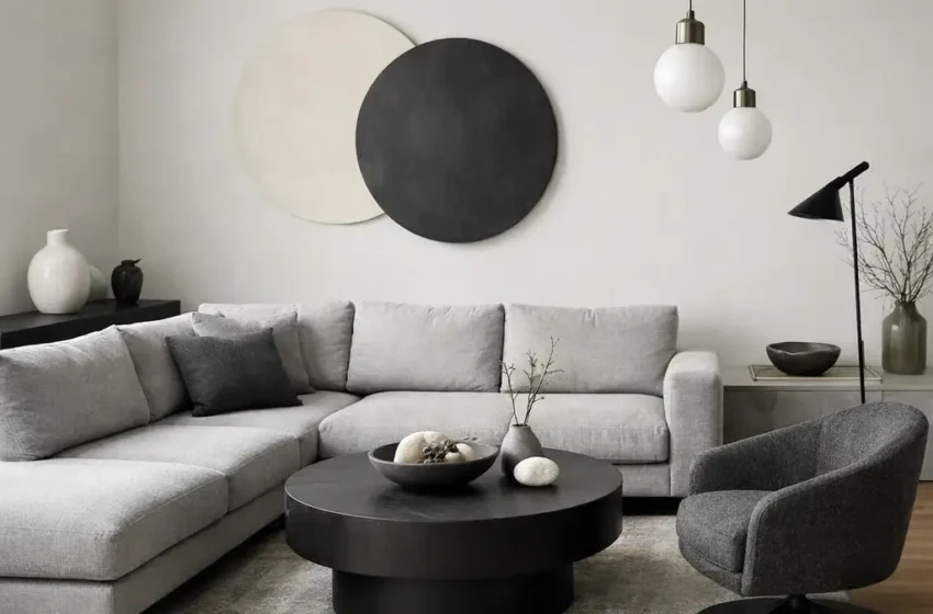 10 Stylish Dark Brown and Grey Living Room Ideas