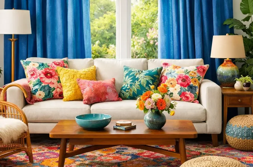  10 Stunning Blue Curtains Ideas for Your Living Room Decor