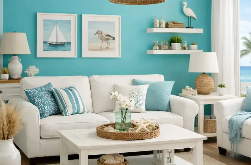  10 Stunning Blue Accent Wall Ideas for Your Living Room
